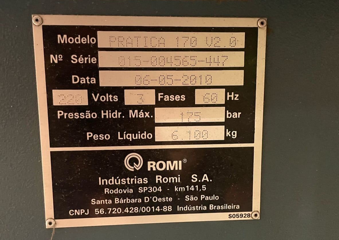 Injetora Romi Prática 170